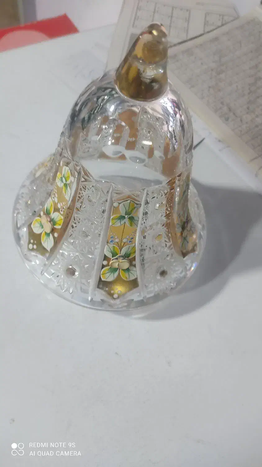 درب گلابی کریستال سایز بزرگ چک|ظروف سرو و پذیرایی|قم, انصار‌الحسین|دیوار