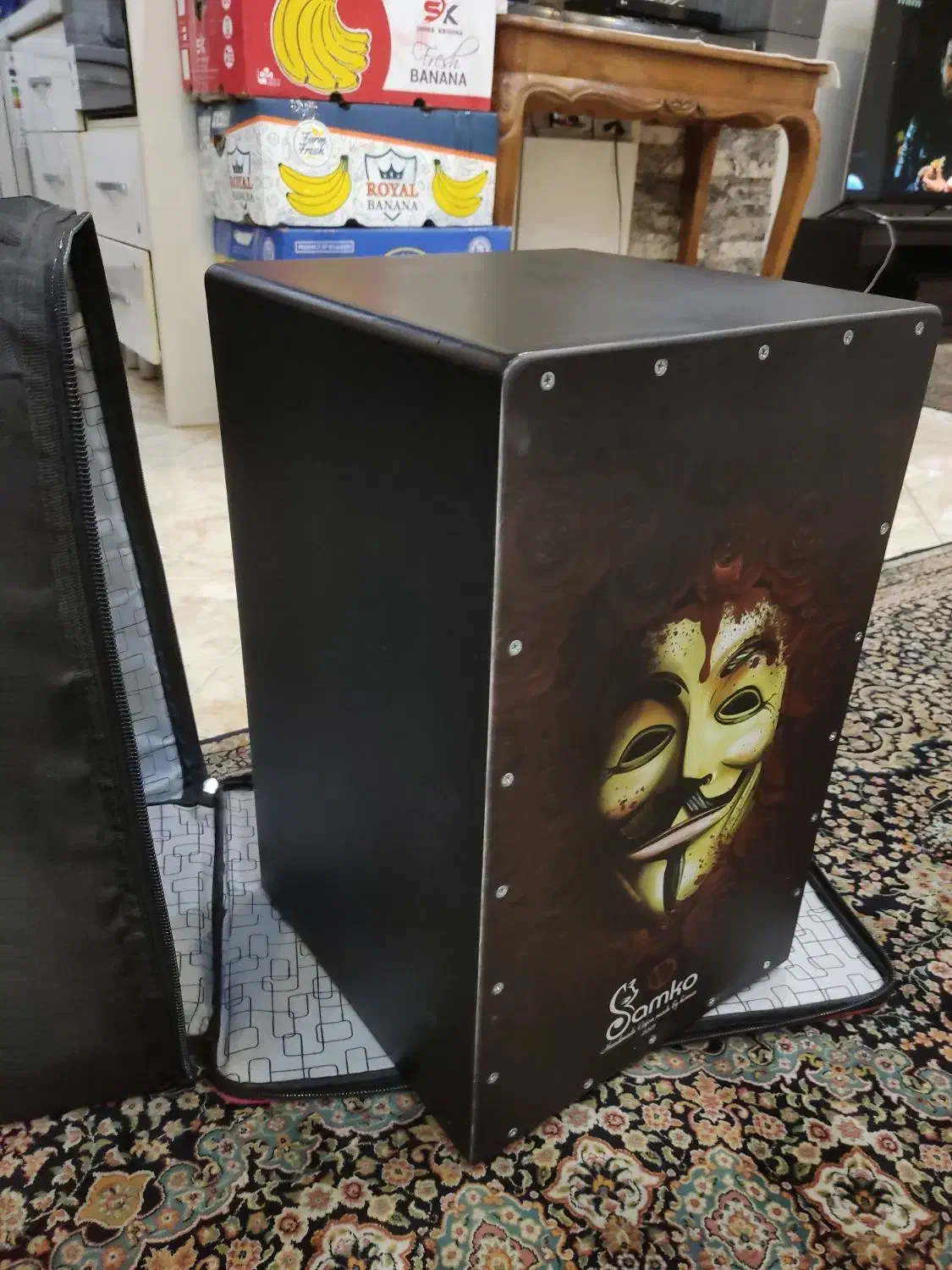 ساز موسیقی، کاخن Samko با کیف با کیفیت|درام و پرکاشن|تهران, شاهین|دیوار