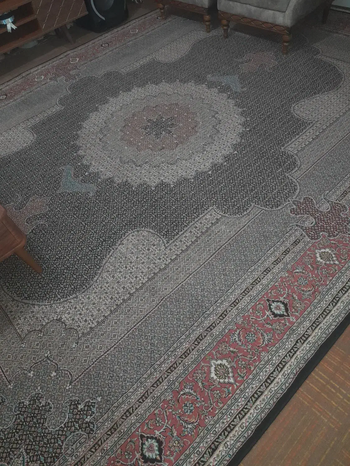 فرش۱۲متری جفت|فرش|اردبیل, |دیوار