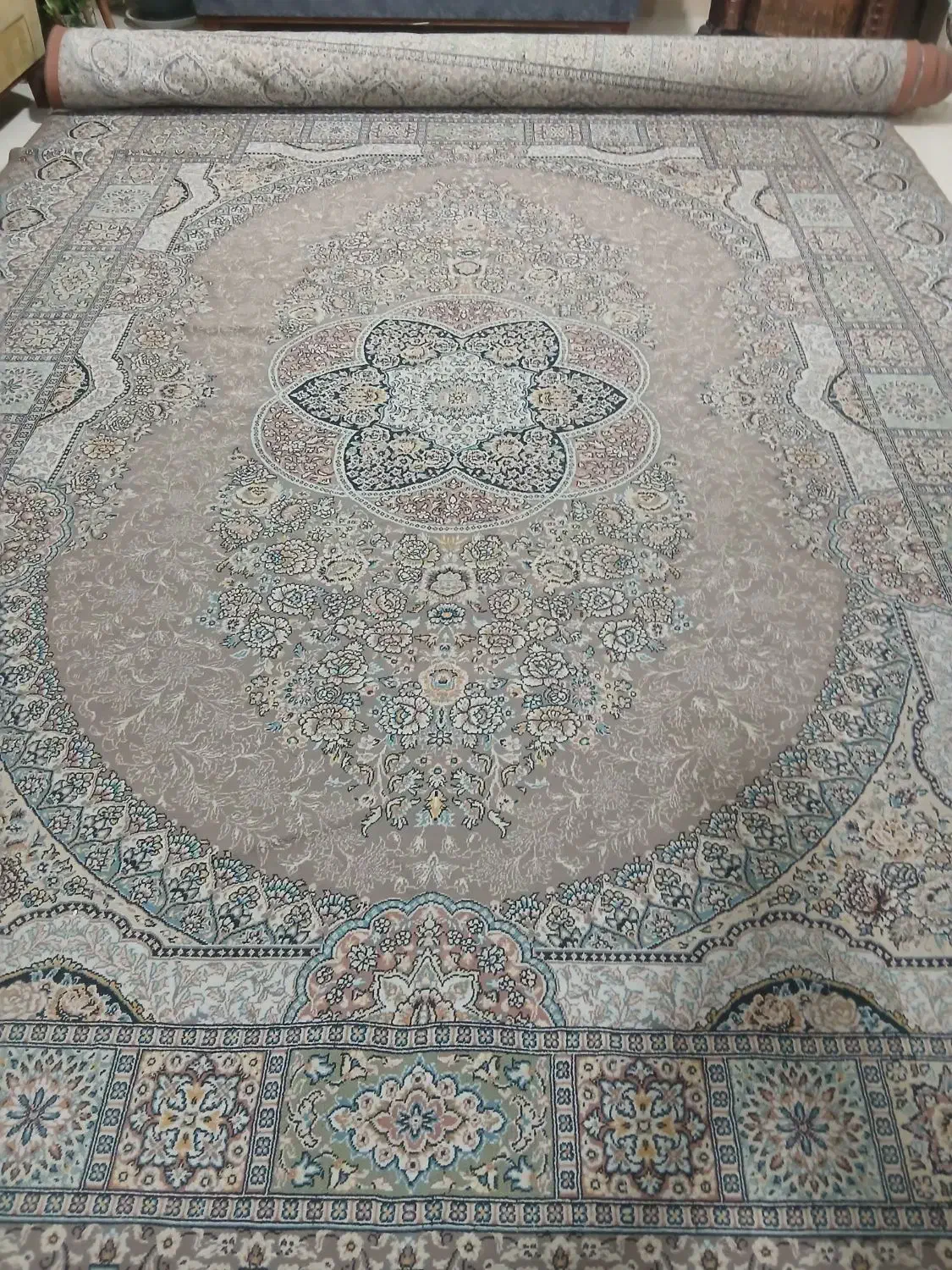 فرش ۱۲متری جفت جنس نخ|فرش|بجنورد, |دیوار