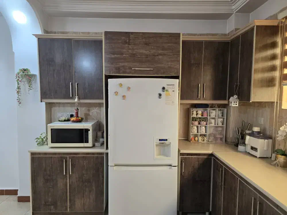 کابینت به همراه هود وسینگ|آبچکان و نظمدهنده ظروف|رامسر, |دیوار