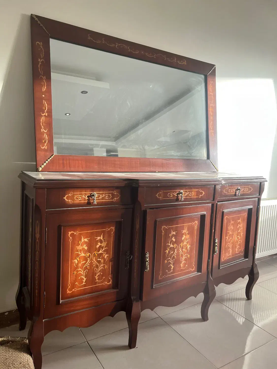 بوفه، کنسول و آینه|بوفه، ویترین، کنسول|کرج, ساماندهی|دیوار