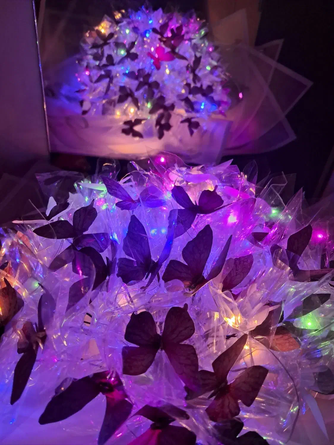 دسته گل پروانه ای|گل مصنوعی|اردبیل, |دیوار