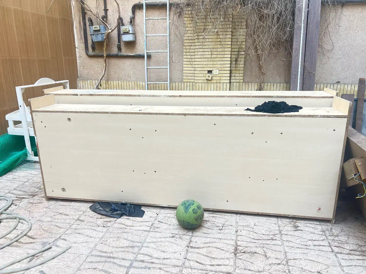 دو‌عدد کتابخانه یا قفسه یا دکور مغازه|کتابخانه، شلف، قفسه‌های دیواری|مشهد, چهارچشمه|دیوار