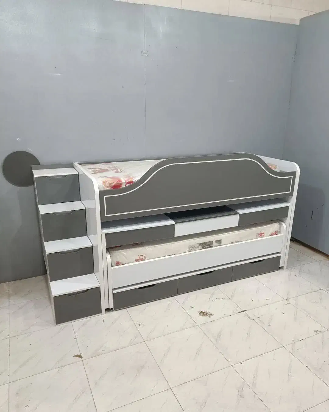 ست تخت دو طبقه میز تحریر ( مدل D-020m)|تخت و سرویس خواب|تهران, اوقاف|دیوار