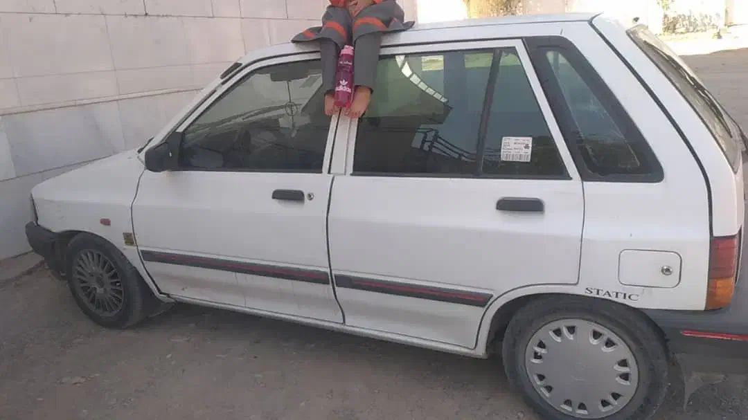 پراید هاچبک سفیدمدل۸۷|خودرو سواری و وانت|فسا, |دیوار