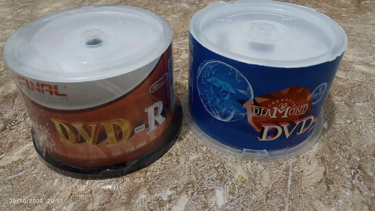 پک 50عددی دی وی دی خام  فینال و دیاموند برگه A4|لوازم التحریر|کرمانشاه, |دیوار