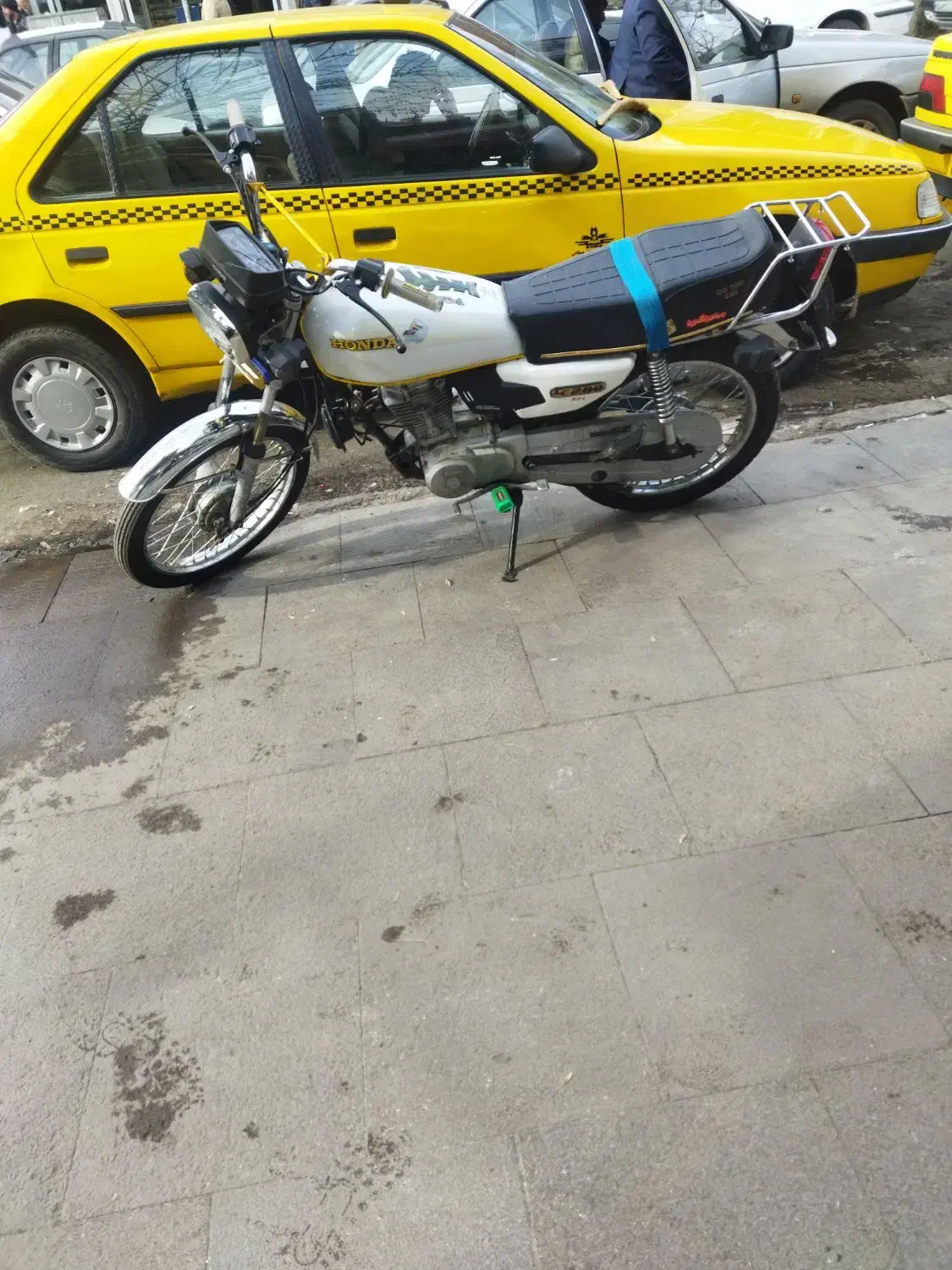 هوندا 125 مزایده|موتورسیکلت|سراب, |دیوار