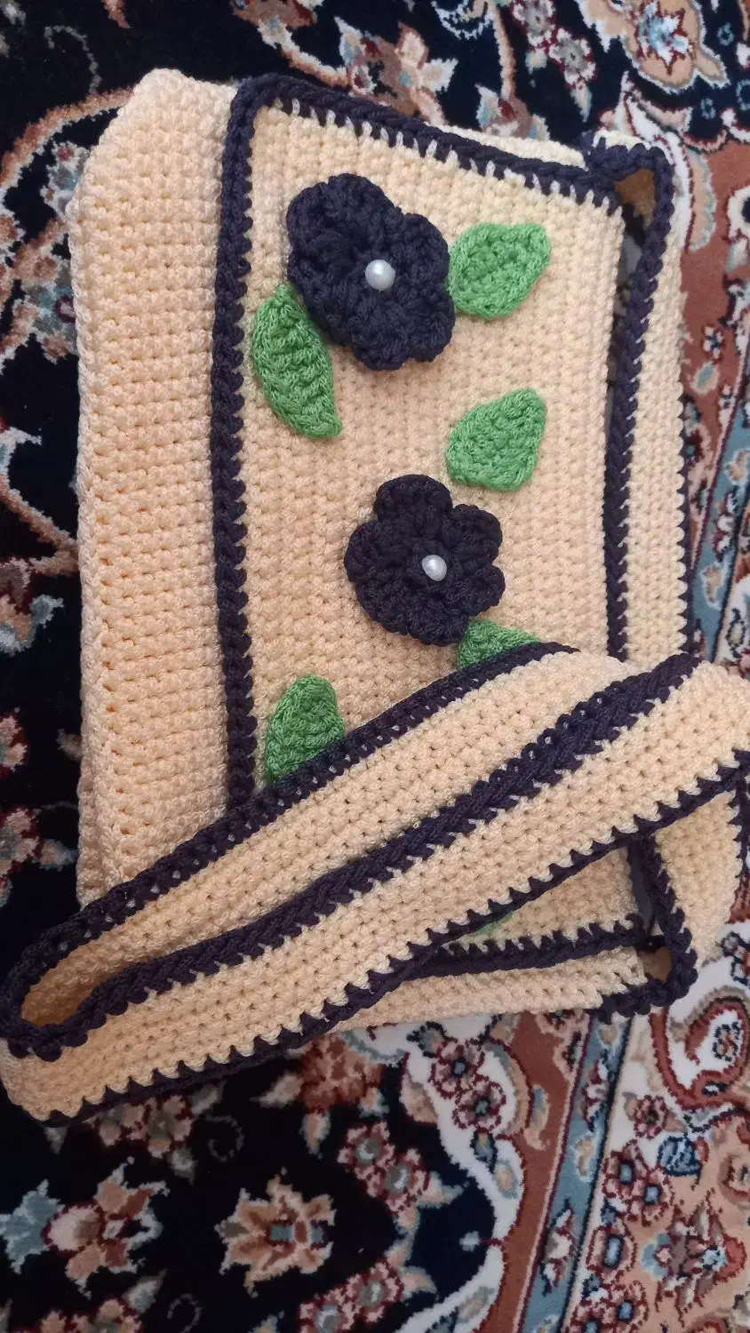 کیف مکرومه|صنایع دستی و سایر لوازم تزئینی|مشهد, سرافرازان|دیوار