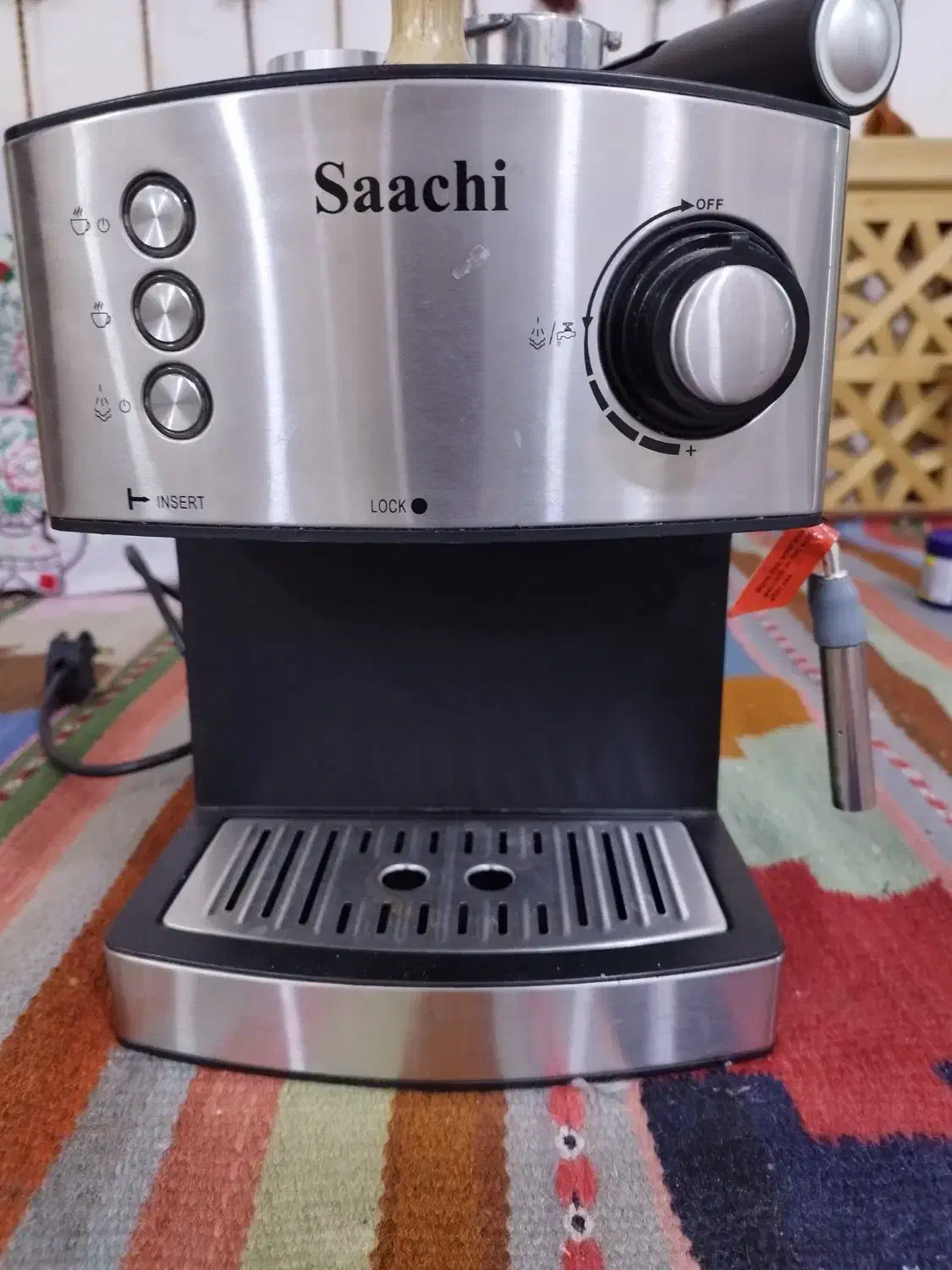 دستگاه اسپرسو مارک ساچی(saachi)|سماور، چای‌ساز، قهوه‌ساز|بندر ماهشهر, |دیوار