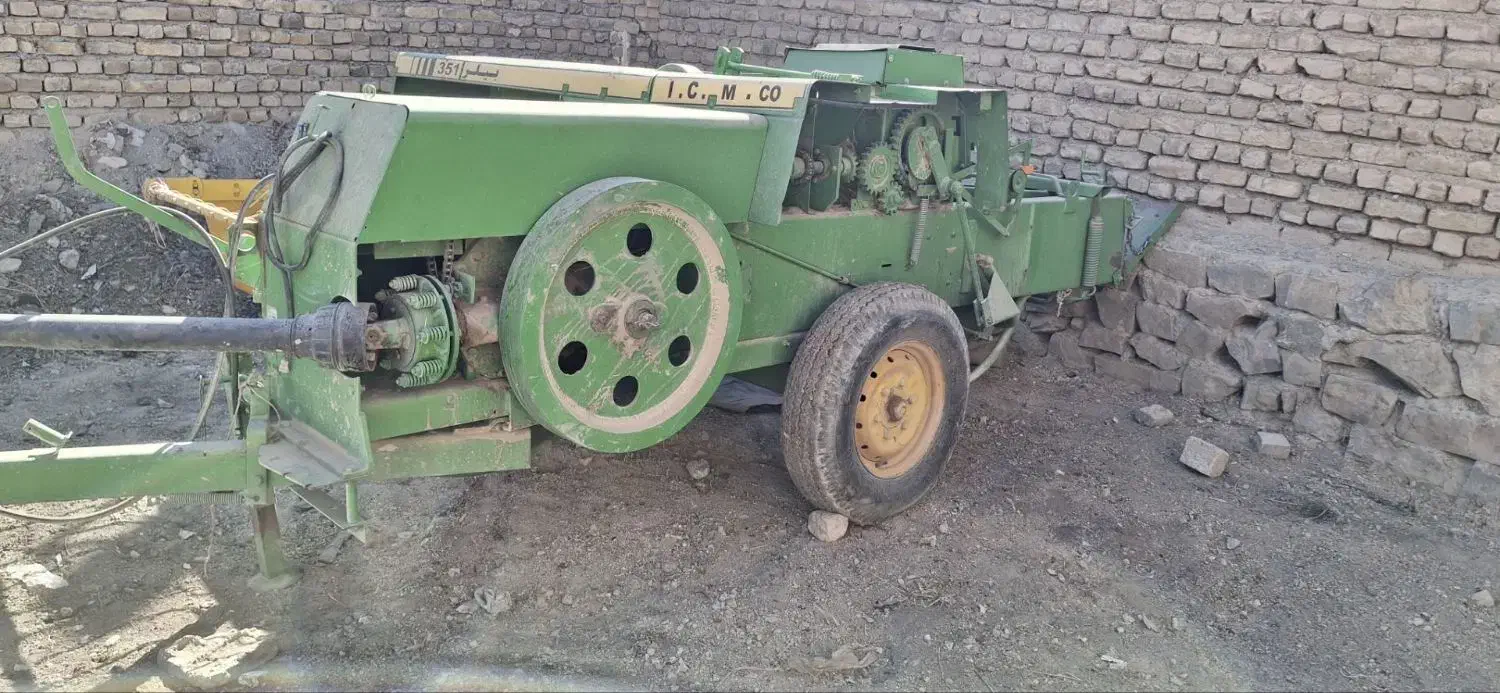 دستگاه بیلر جاندار مدل ۱۴۰۲ یک سال کارکرده|ماشین‌آلات صنعتی|چناران, |دیوار