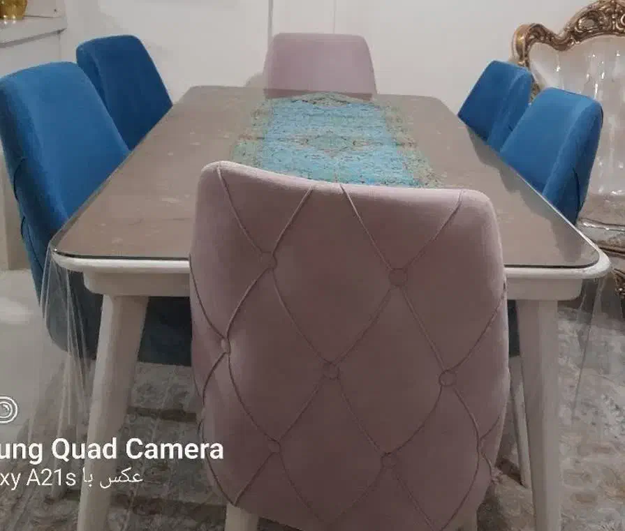 میز نهار خوری ۶ نفره|میز و صندلی غذاخوری|بومهن, |دیوار