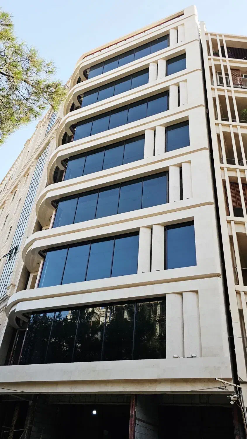 طراحی واجرا نماهای کرتین وال شیشه ی|مصالح و تجهیزات ساختمان|قم, شهرک سازمان آب|دیوار