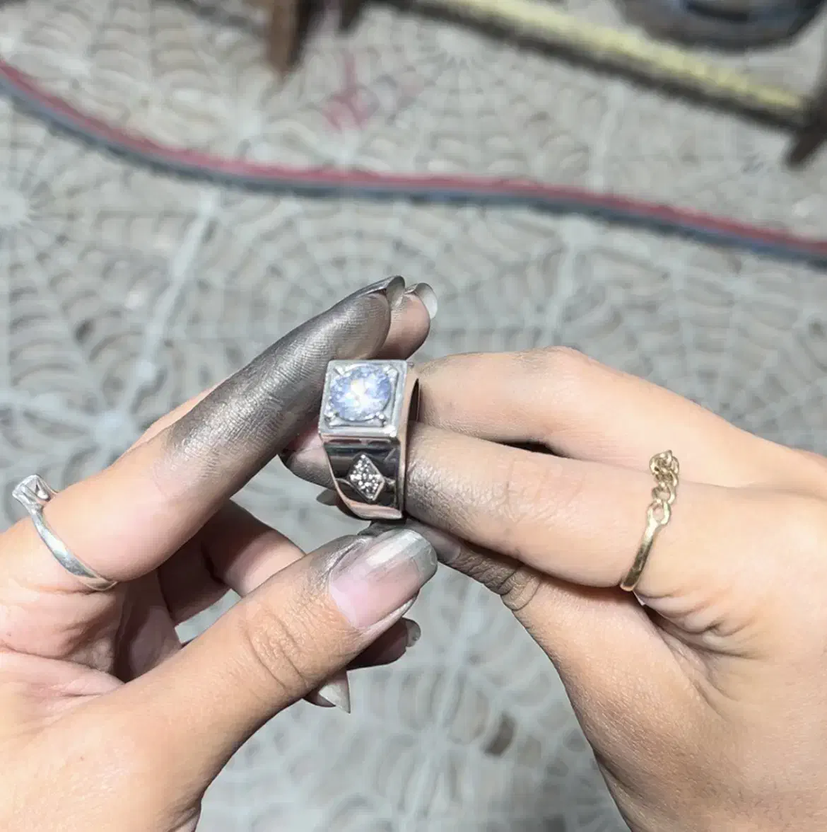 انگشتر نقره|جواهرات|اردبیل, |دیوار