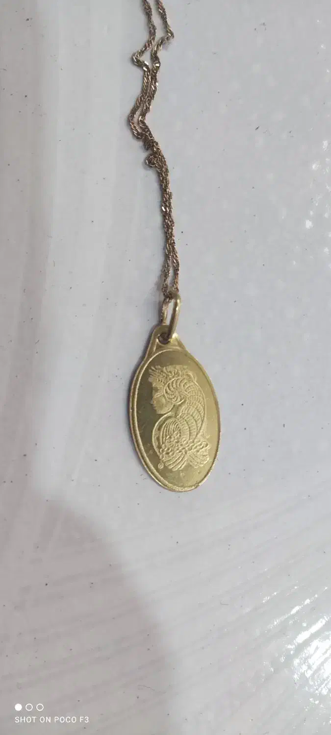 پلاک طلا ۱گرمی|جواهرات|اقبالیه, |دیوار