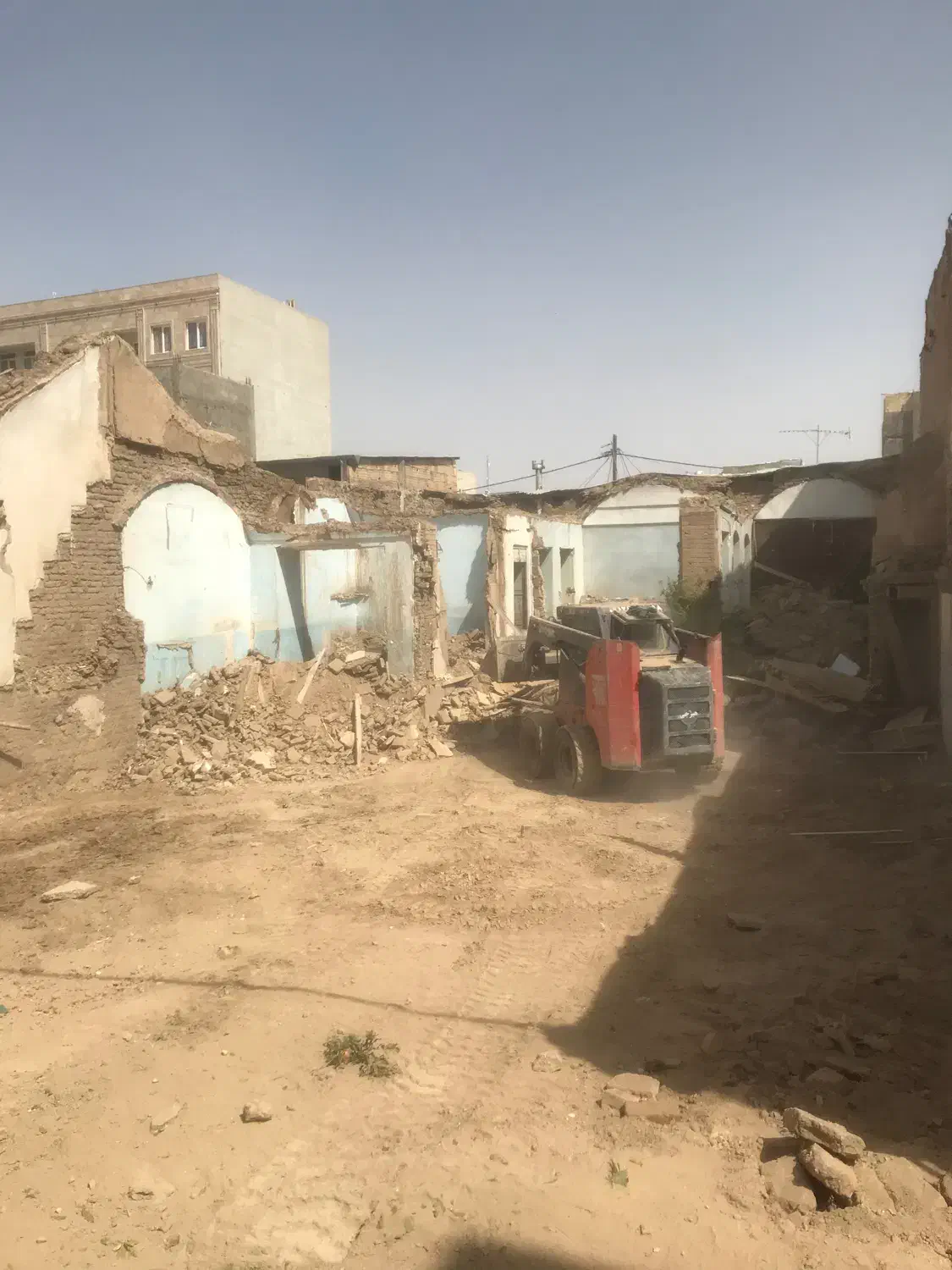 زمین در بافت فرسوده ۱۸۰متر|فروش زمین و ملک کلنگی|قم, کیوانفر|دیوار