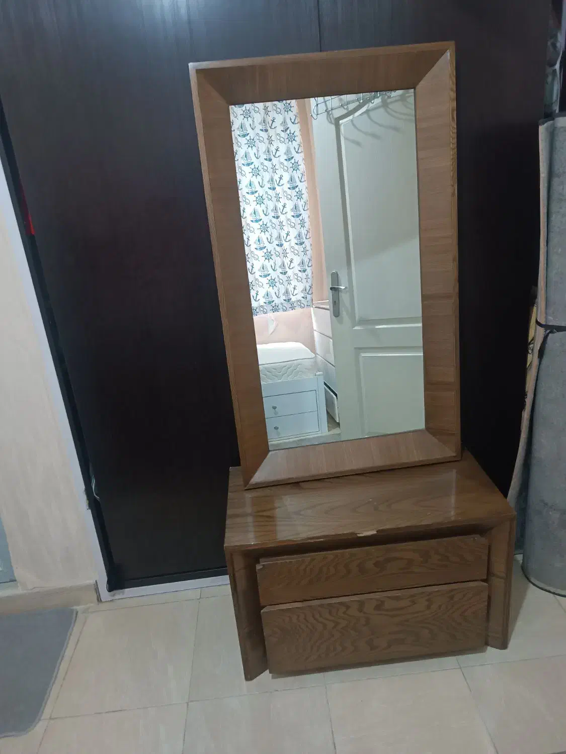 میز ارایش|تخت و سرویس خواب|اندیشه, شهرک صدف|دیوار