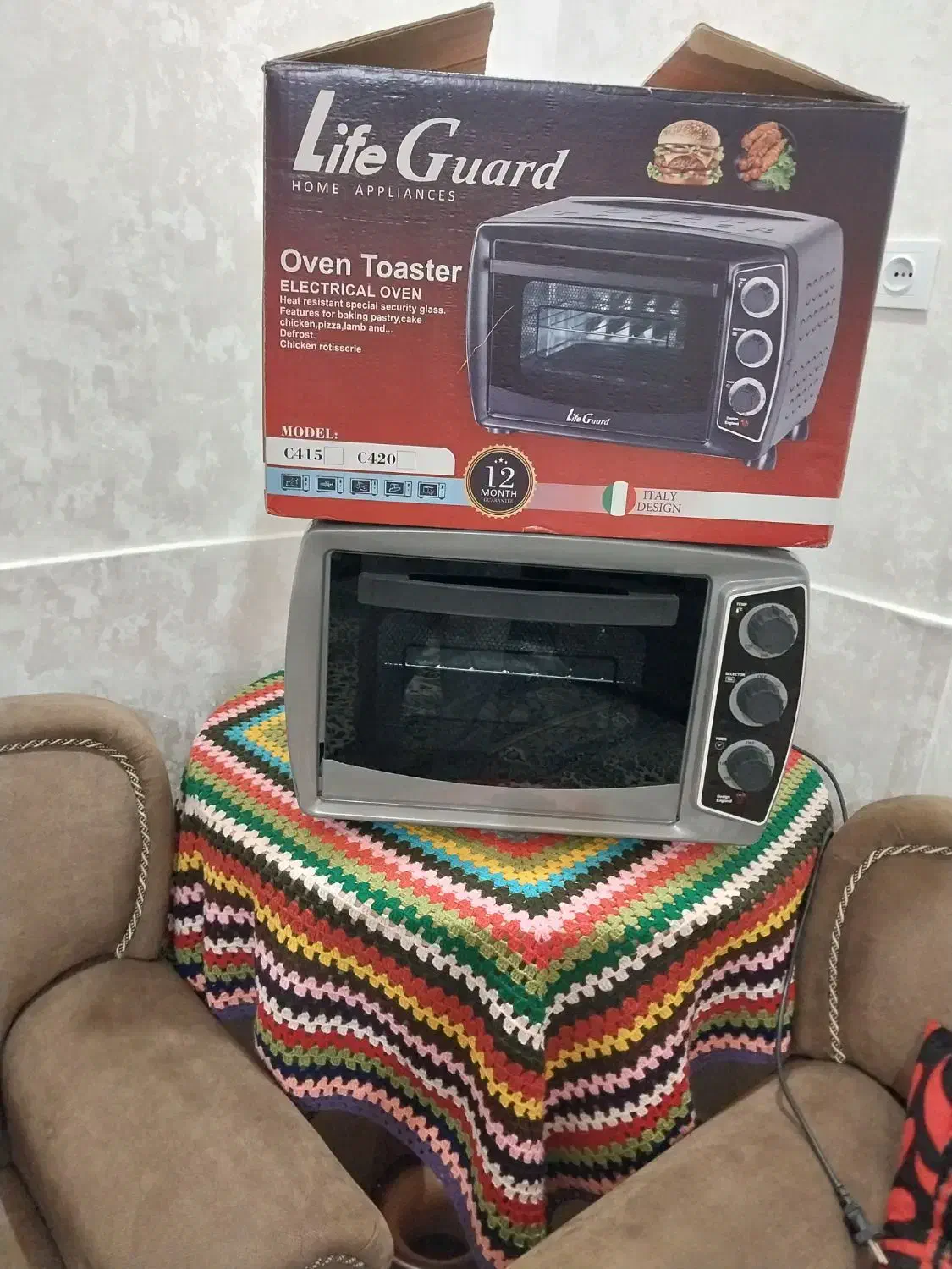 توستر نو بدون استفاده|اجاق گاز و لوازم برقی پخت‌وپز|بندر انزلی, امامزاده|دیوار