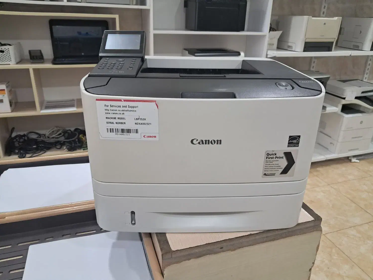 پرینتر لیزری وای فای دار دورو زن 253dnw کانن|پرینتر، اسکنر، کپی، فکس|تبریز, |دیوار