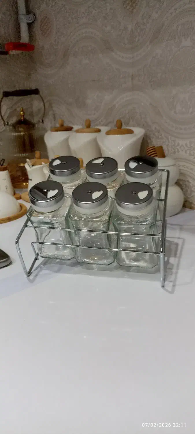 جا ادویه|ظروف نگهدارنده، پلاستیکی، یک‌بارمصرف|اهواز, کوی مهدیس|دیوار