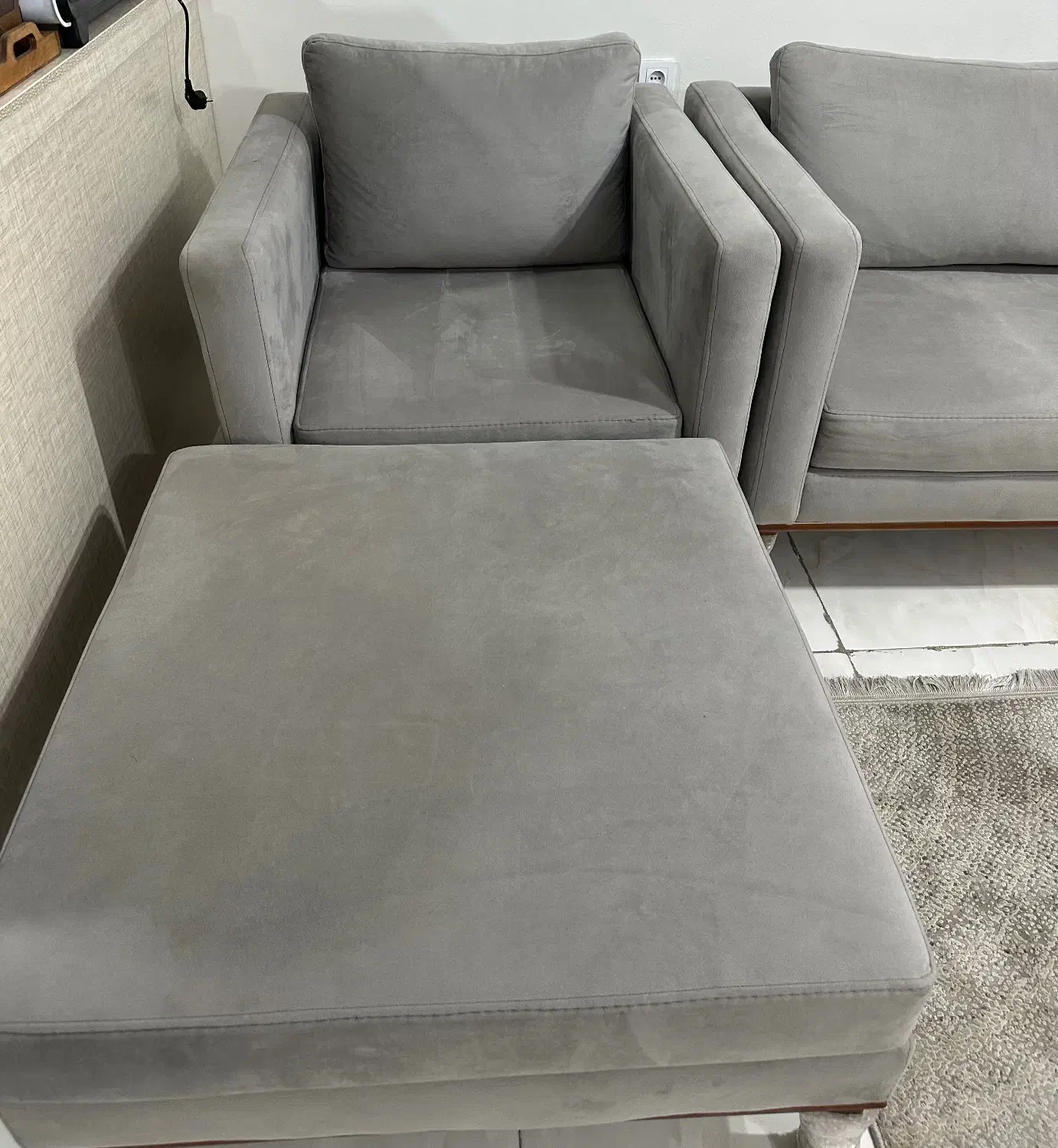 مبل ۸ نفره|مبلمان خانگی و میز عسلی|اندیشه, اندیشه فاز ۱|دیوار