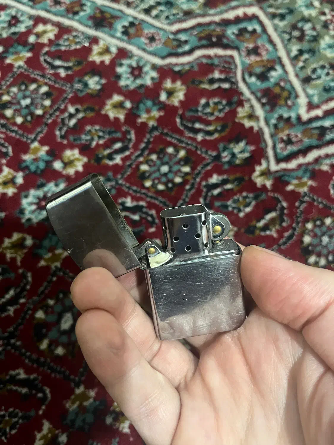 فندک zipo|کلکسیون اشیاء عتیقه|خرم‌آباد, |دیوار