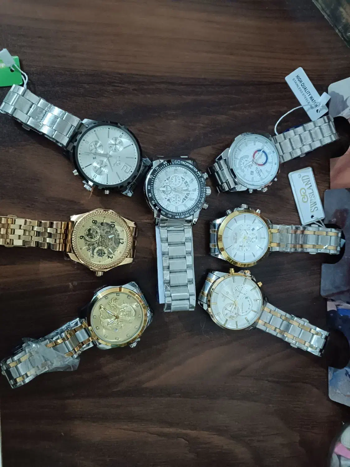 انواع ساعت زنونه و مردونه فقط 450|ساعت|دورود, |دیوار