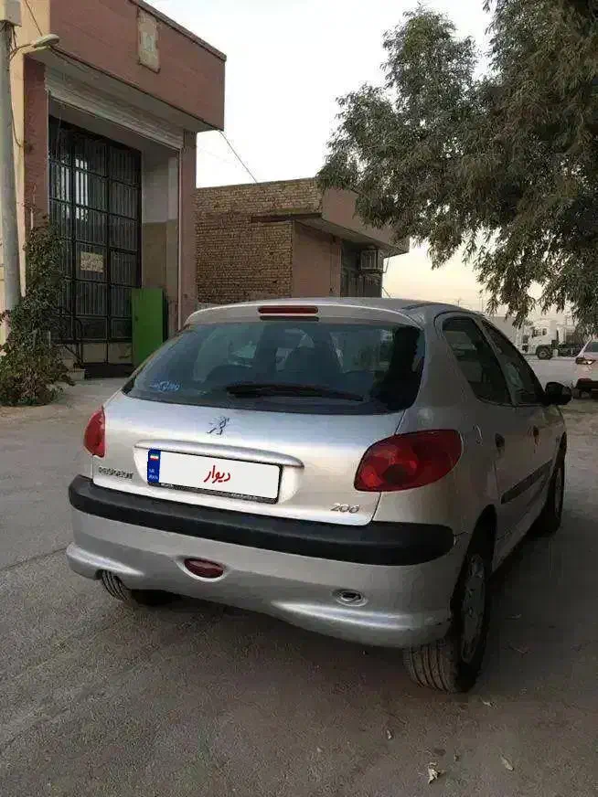 ۲۰۶ تیپ ۶ اتوماتیک|خودرو سواری و وانت|اصفهان, خانه اصفهان|دیوار