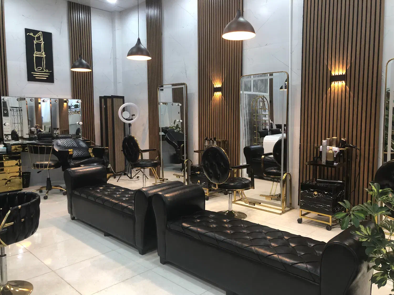 تجهیزات سالن|آرایشگاه و سالنهای زیبایی|شیراز, لاله|دیوار