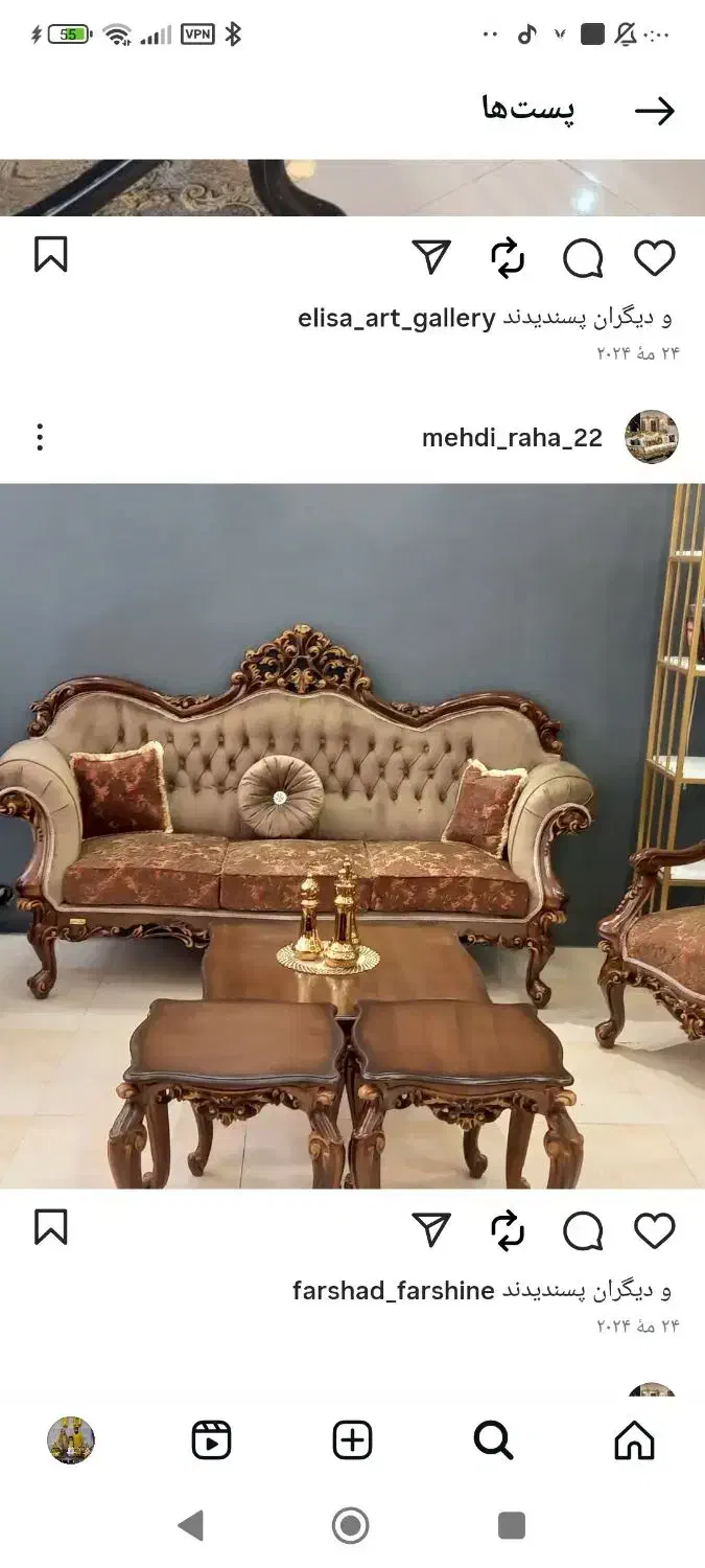 فزوش فوق العاده مبلمان با طرح تخفیف واقساط ویژه/*|مبلمان خانگی و میز عسلی|اردبیل, |دیوار