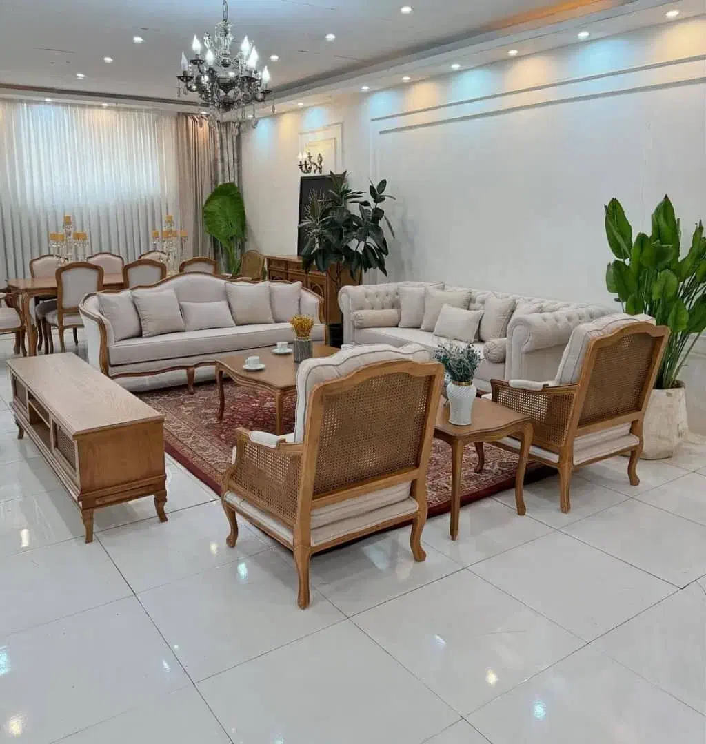 مبلمان فرانسوی|مبلمان خانگی و میز عسلی|شیراز, زرهی|دیوار