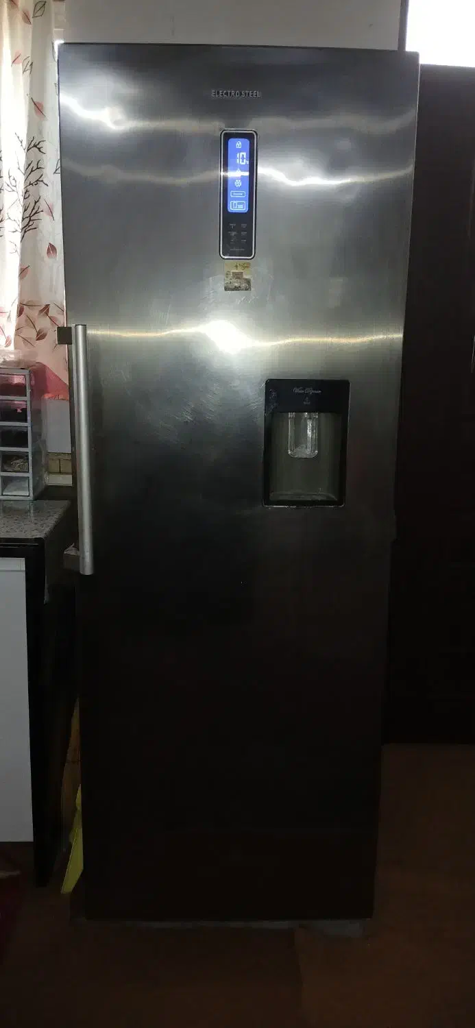 یخچال الکترو استیل ویک عدد پرده پذیرایی|پرده، رانر، رومیزی|رشت, عینک|دیوار