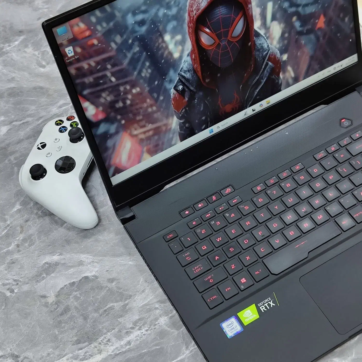 لپتاپ گیمینگ ASUS ROG با گرافیک 2060(سایفر سیستم)|رایانه همراه|تبریز, |دیوار