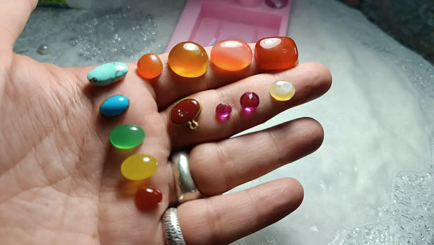 انگشتر نقره یاقوت سرخ|جواهرات|آمل, |دیوار