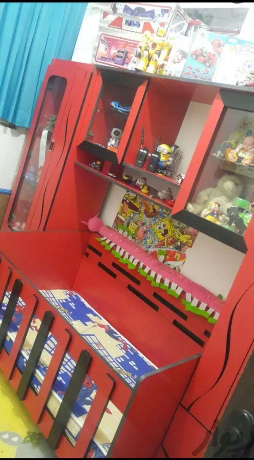 سرویس خواب کامل کودک|تخت و سرویس خواب|مشهد, حجاب (شهرک غرب)|دیوار