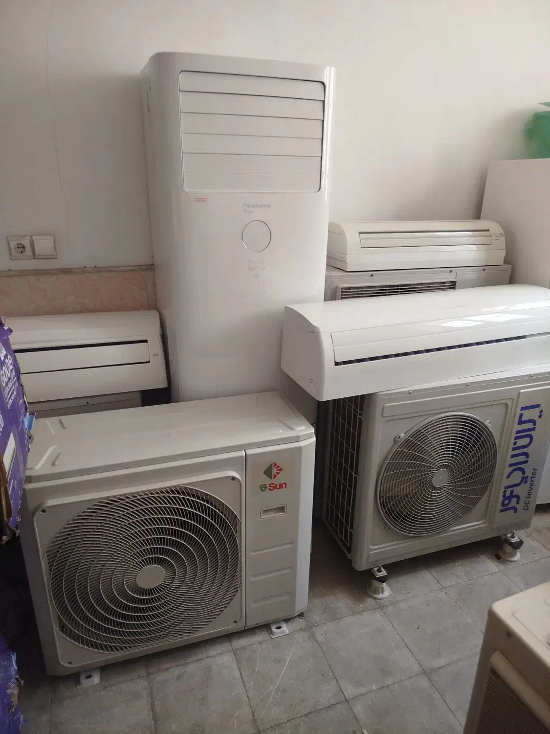 فروشنده و خرید کولرگازی اسپیلت و همه نوع کولر گازی|کولر گازی و فنکوئل|تهران, مسعودیه|دیوار