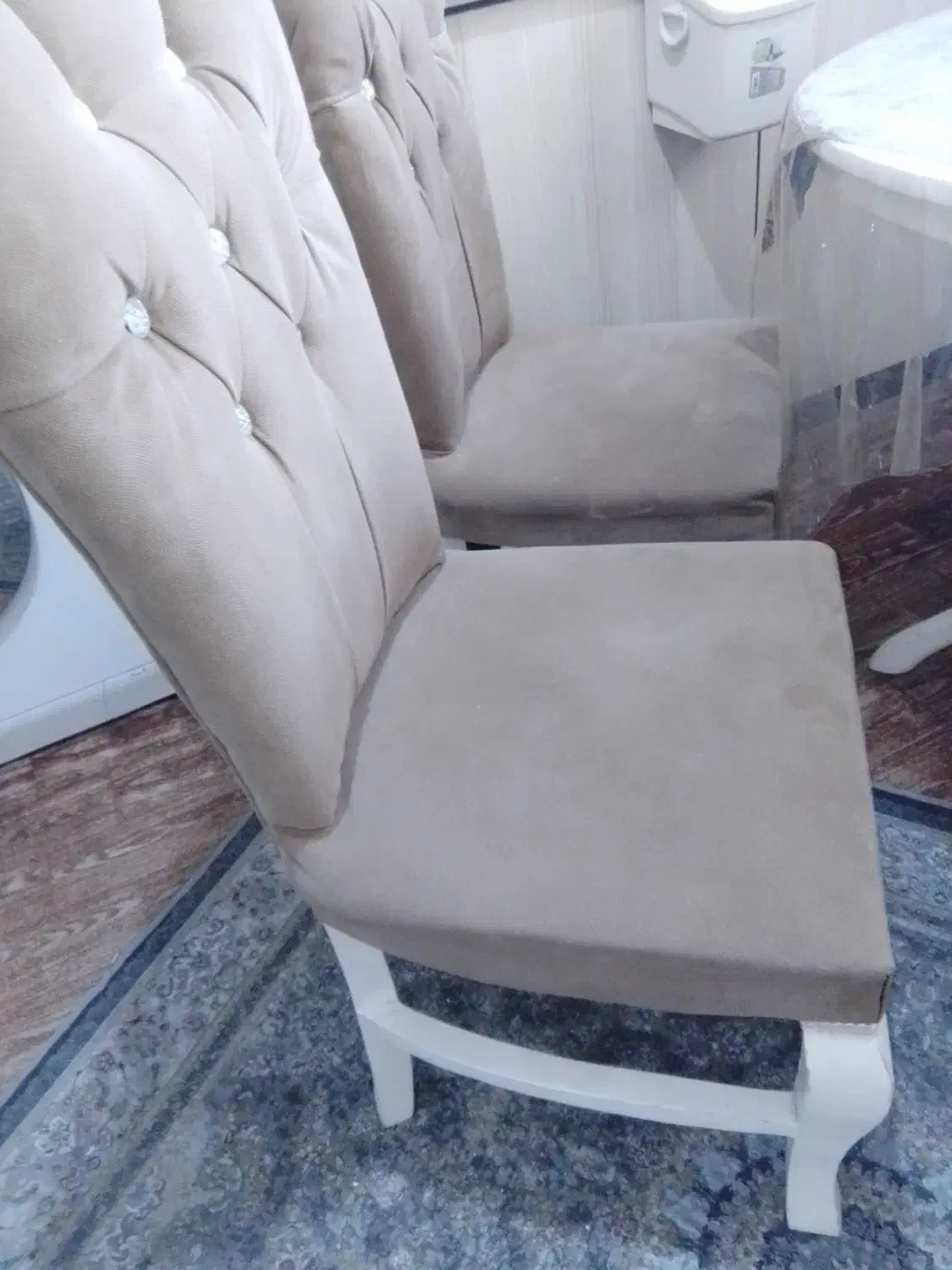 میزوصندلی نهارخوری چهارنفره درحدنووسالم|میز و صندلی غذاخوری|بیرجند, |دیوار