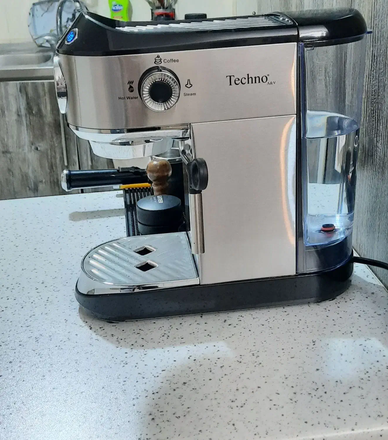 دستگاه اسپرسوساز برند تکنو|سماور، چایساز، قهوهساز|اسلامشهر, شهرک واوان|دیوار