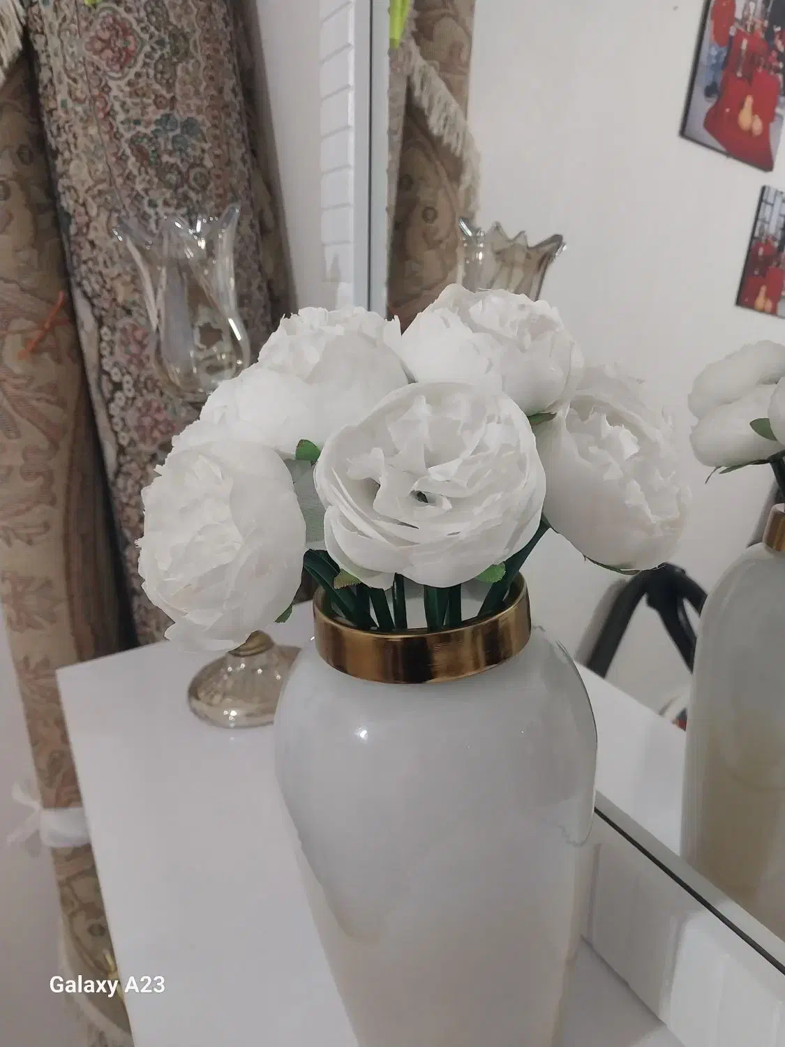 گل سفید|گل مصنوعی|اسدآباد, |دیوار