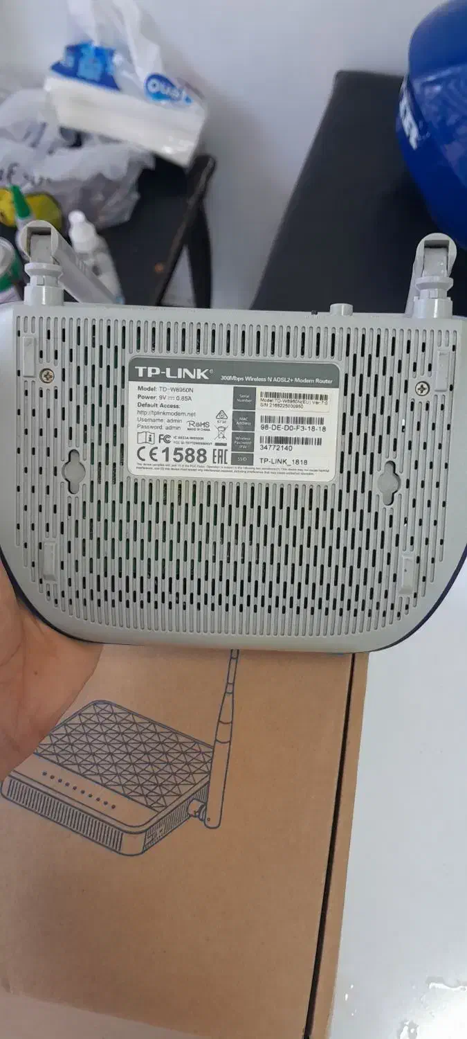 مودم کاملا سالم|مودم و تجهیزات شبکه|بندرعباس, |دیوار