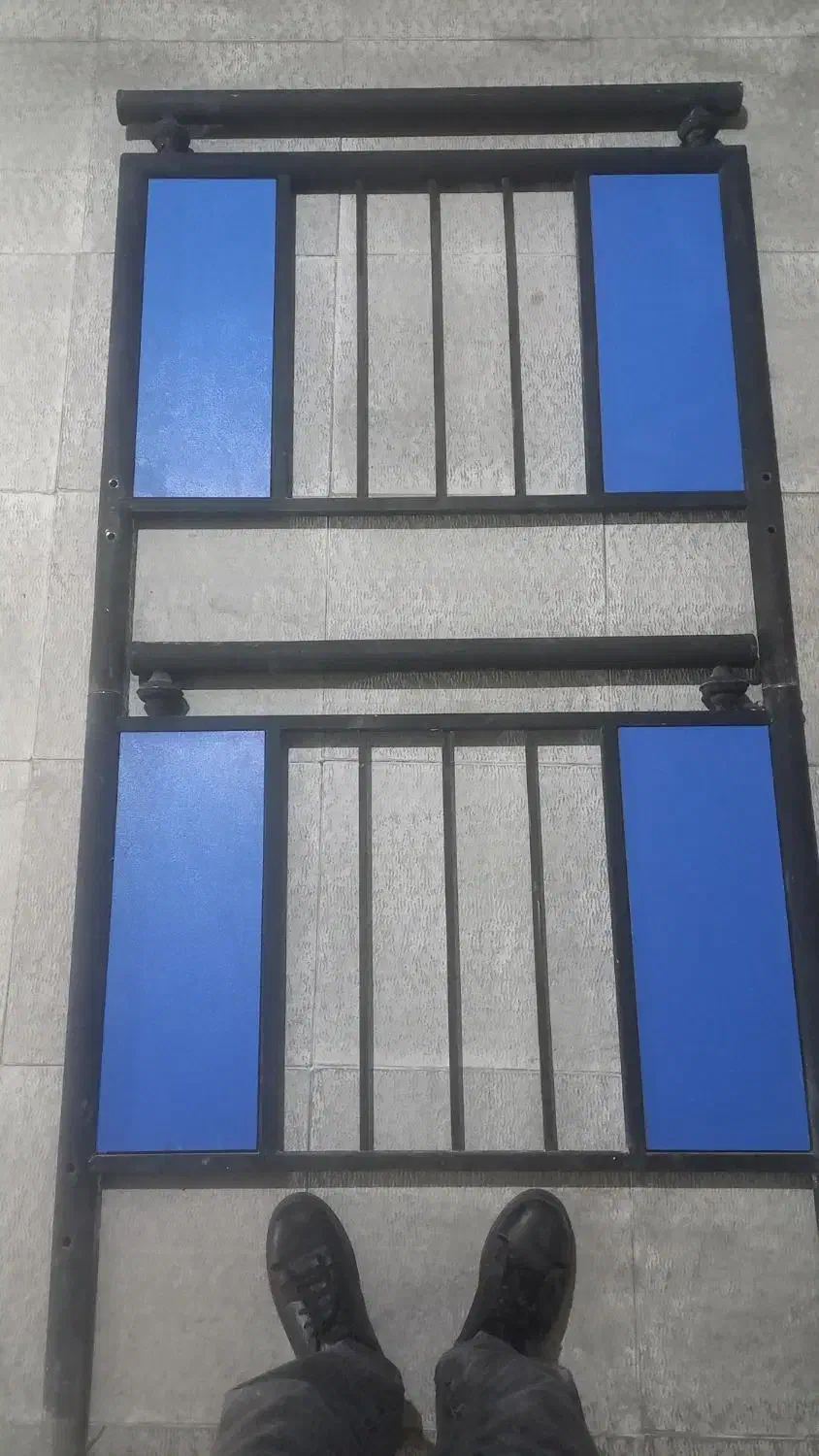 تخت خواب دو طبقه با ۱ تشک|تخت و سرویس خواب|تبریز, |دیوار