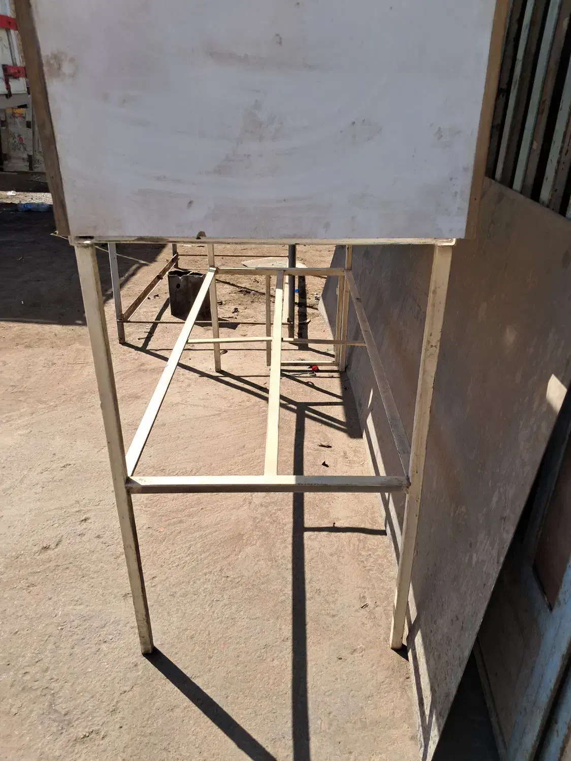 میزاهنی قفسه گاری|کتابخانه، شلف، قفسههای دیواری|یزد, |دیوار