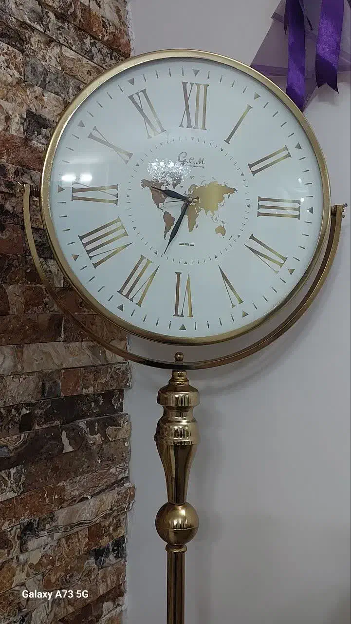 ساعت ایستاده فلزی|ساعت دیواری و تزئینی|گلستان (تهران), |دیوار