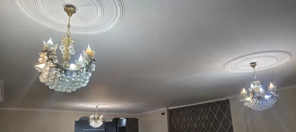 فروش 3 عدد لوستر آنتیک برنجی چشمه نور|لوستر و چراغ آویز|بندر ماهشهر, |دیوار