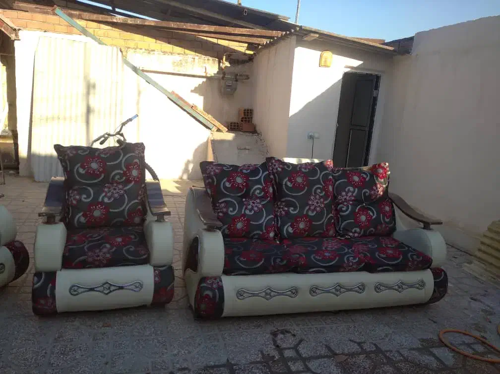 یکدست مبلمان ۷نفره|مبلمان خانگی و میز عسلی|خان ببین, |دیوار