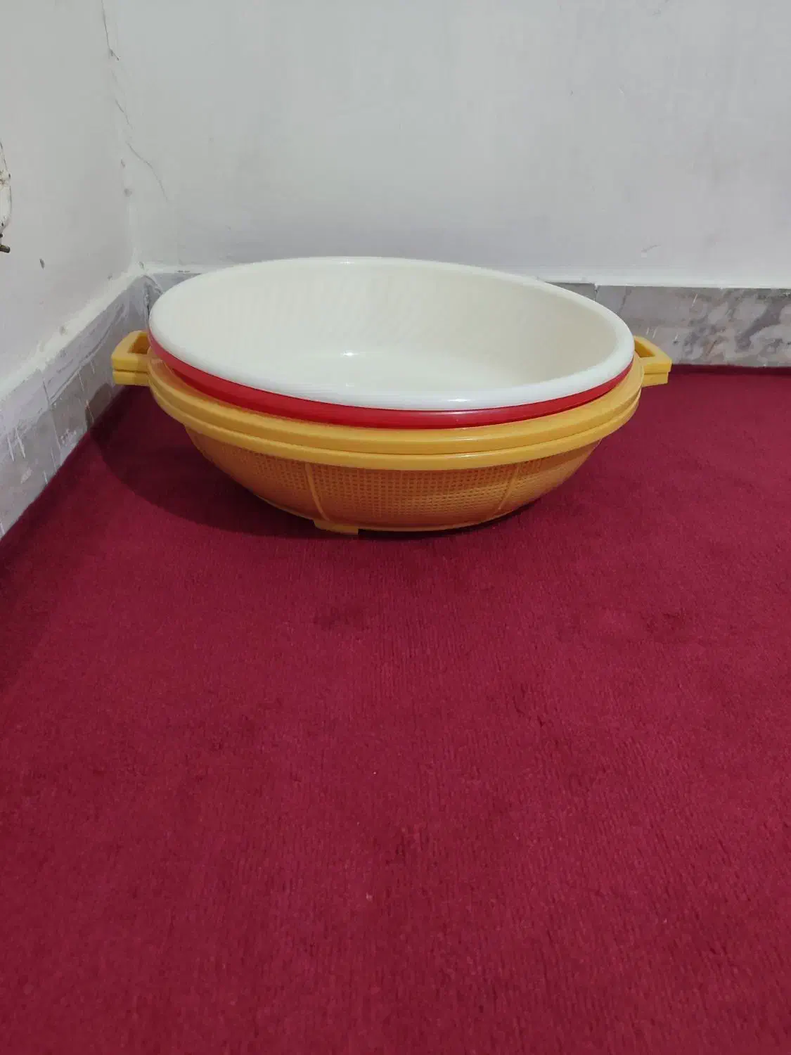 تشت وآبکش|ظروف نگهدارنده، پلاستیکی، یکبارمصرف|قزوین, |دیوار