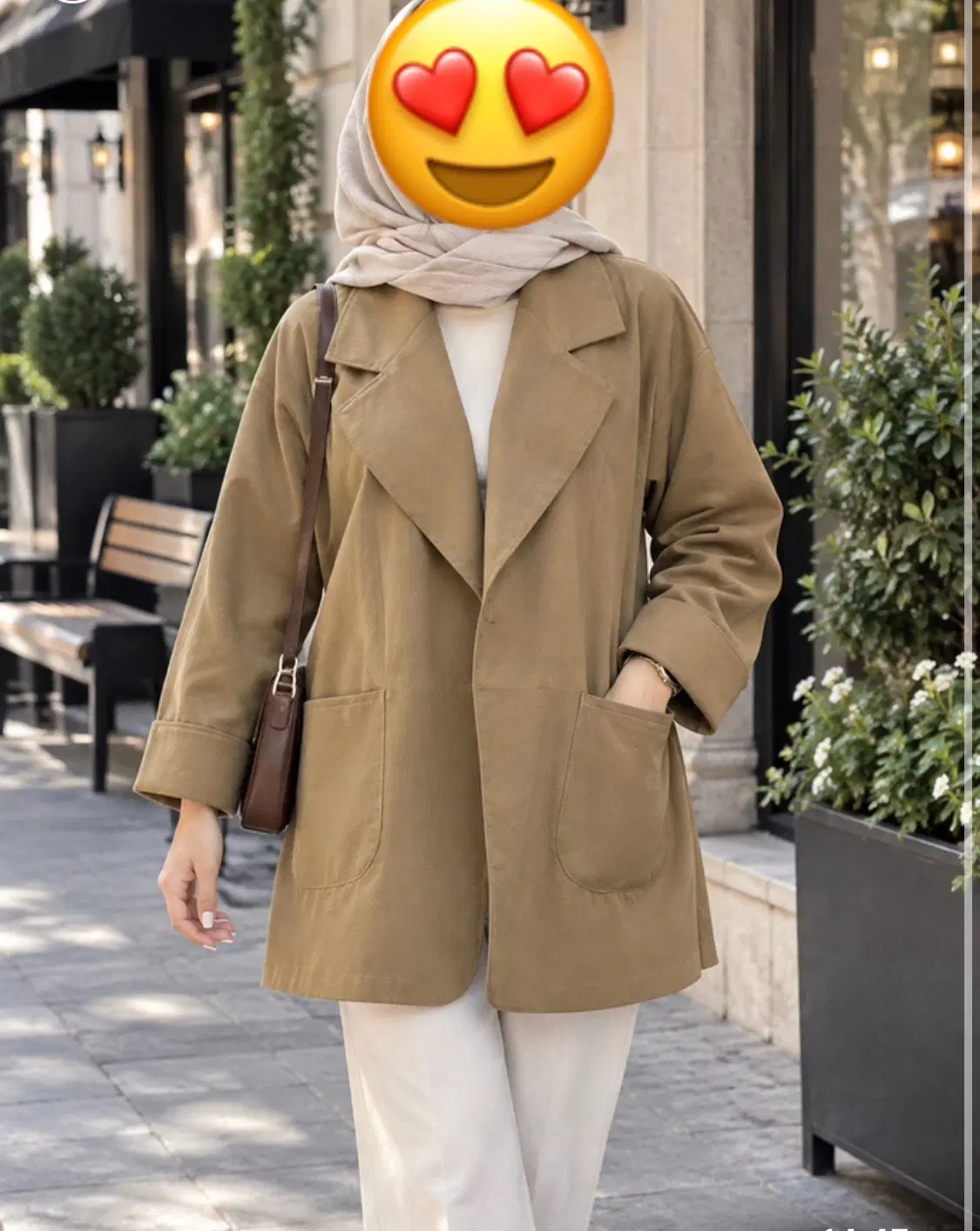 کت شکلاتی و مانتو سفید براق|لباس|اهواز, شریعتی جنوبی|دیوار