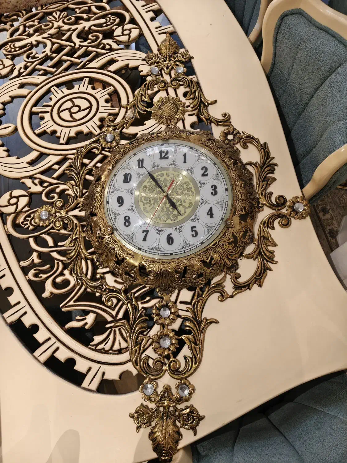 ساعت دیواری برنجی|ساعت دیواری و تزئینی|ری, دیلمان|دیوار