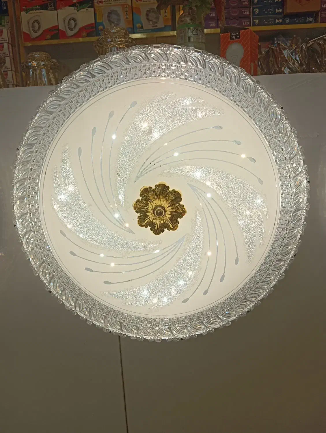 لوستر سقفی|لوستر و چراغ آویز|تبریز, |دیوار