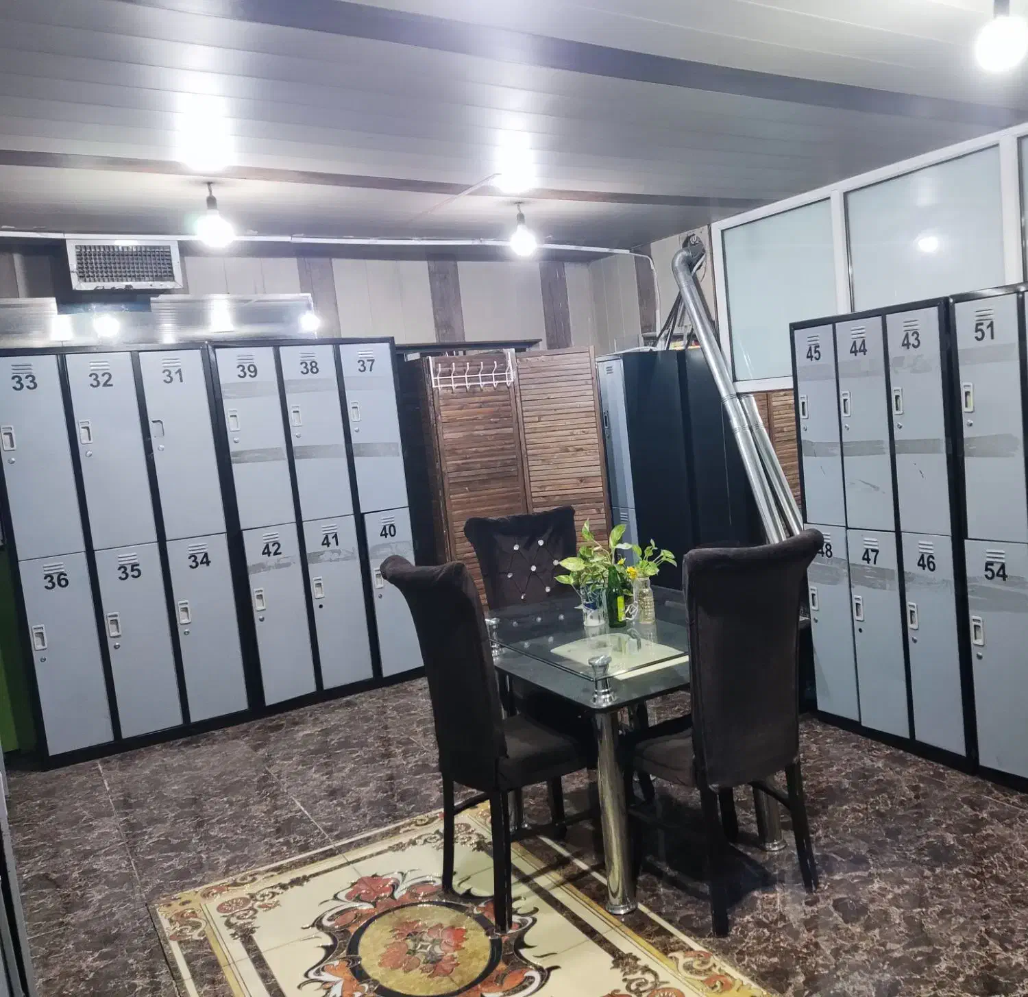 کمدفلزی باشگاهی پرسنلی کارگری اداری (رختکن) ۵۴عدد|جاکفشی، کمد، دراور|سمنان, |دیوار